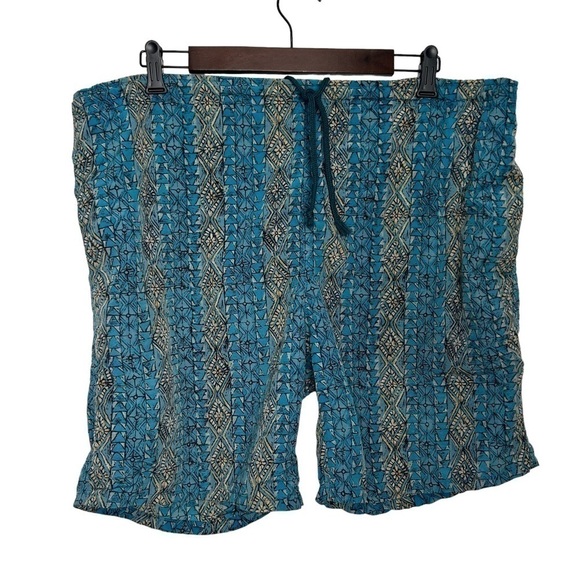 Vintage Panterned Board Shorts - Picture 1 of 3